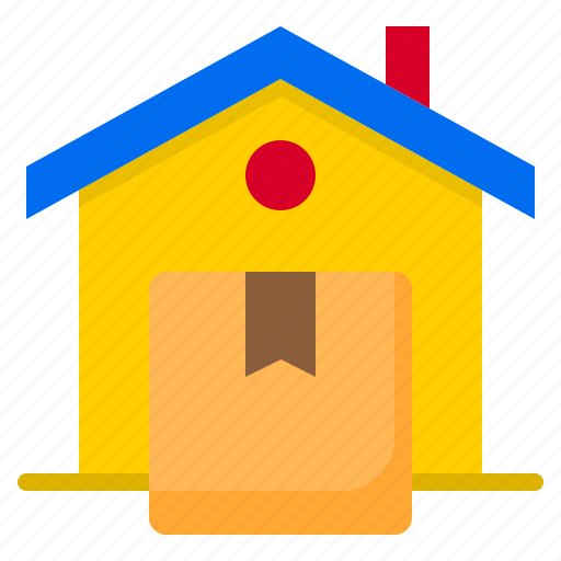 Building, delivery, home, house, shipping icon - Download on Iconfinder