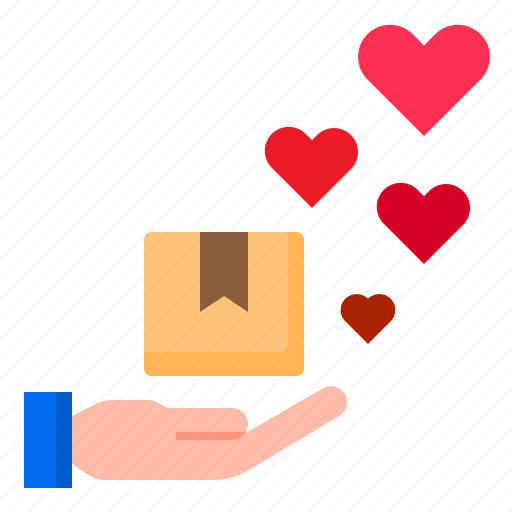 Box, delivery, love, package, shipping icon - Download on Iconfinder