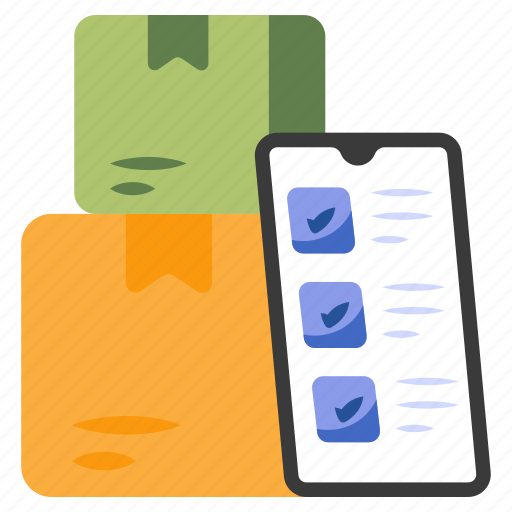 Mobile logistic list, logistic plan, checklist, todo list, worksheet icon - Download on Iconfinder
