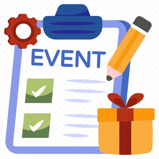 Event list, logistic plan, checklist, todo list, worksheet icon - Download on Iconfinder