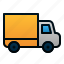 cargo, delivery, logistic, package, transportation, truck 