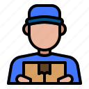 avatar, delivery, delivery man, logistic, man, shipping