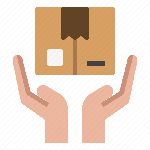 Box, care, delivery, hand, logistic, package, shipping icon - Download on Iconfinder