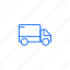 car, delivery, post, truck 