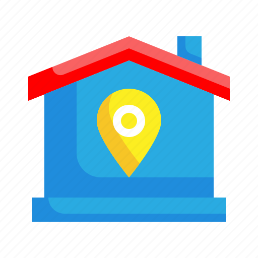 Home, delivery, shipping, pin, direction, location icon - Download on Iconfinder