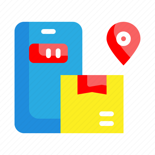 Delivery, shipping, package, mobile, box, transport icon - Download on Iconfinder