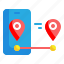 mobile, tracking, delivery, location, pin, navigation, gps 