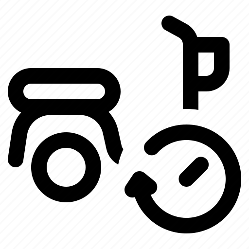 Delivery, time, bike, food, 1 icon - Download on Iconfinder