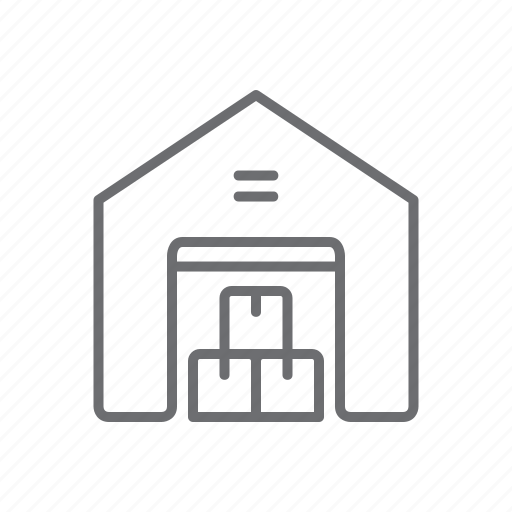 Warehouse, storage, delivery, shipping, logistics icon - Download on Iconfinder