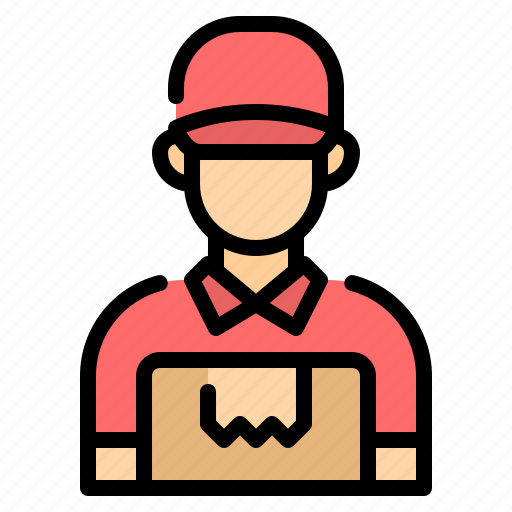 Avatar, boy, courier, delivery, man, postman, user icon - Download on Iconfinder
