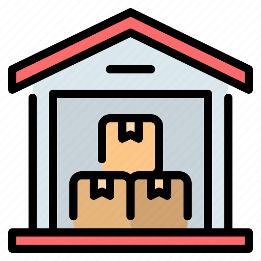 Box, boxes, delivery, factory, stocks, storage, warehouse icon - Download on Iconfinder
