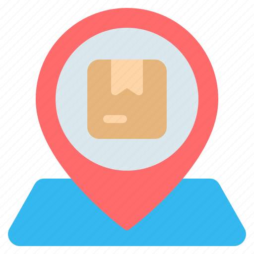 Delivery, location, map, pin, placeholder, shipping, tracking icon - Download on Iconfinder