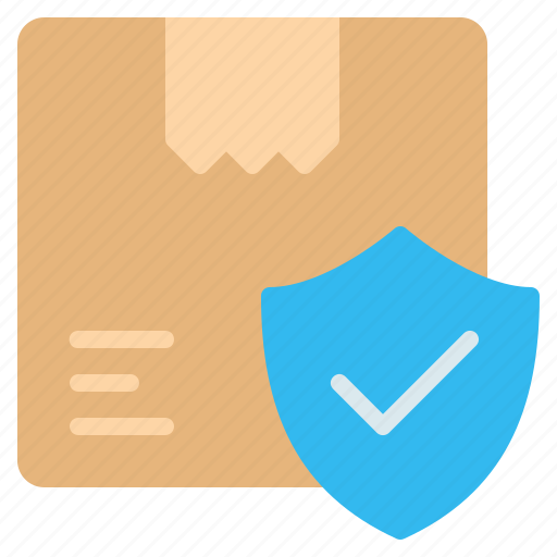 Delivery, insurance, protected, protection, security, shield, shipping icon - Download on Iconfinder