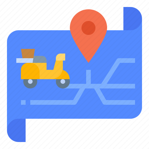 Application, delivery, gps, laundry, map icon - Download on Iconfinder