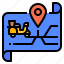 application, delivery, gps, laundry, map 