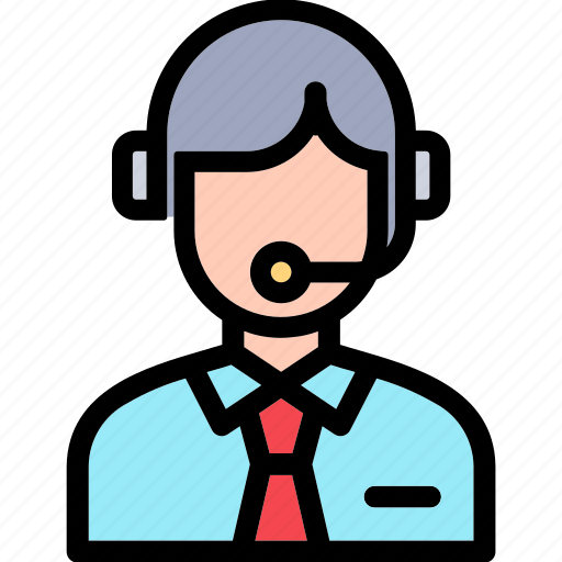 Operator, service, customer, contact, support icon - Download on Iconfinder