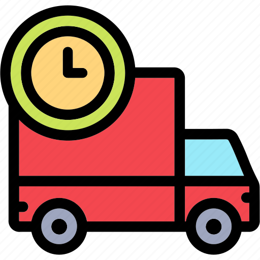 Delivery, time, logistic, shipping, transport icon - Download on Iconfinder