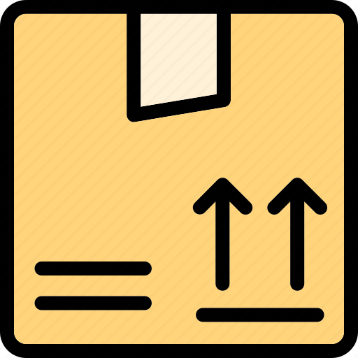 Box, package, side, up, shipment icon - Download on Iconfinder