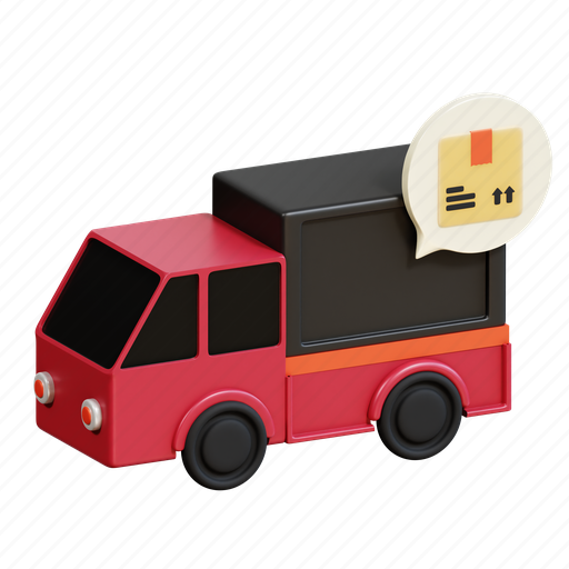 Delivery, service, cardboard, packaging, label, truck, car icon - Download on Iconfinder
