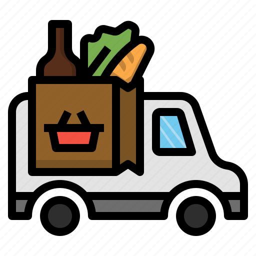 Courier, delivery, errand, grocery, supermarket icon - Download on Iconfinder