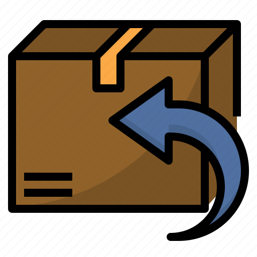 Courier, delivery, package, parcel, return, shipping, stock icon - Download on Iconfinder