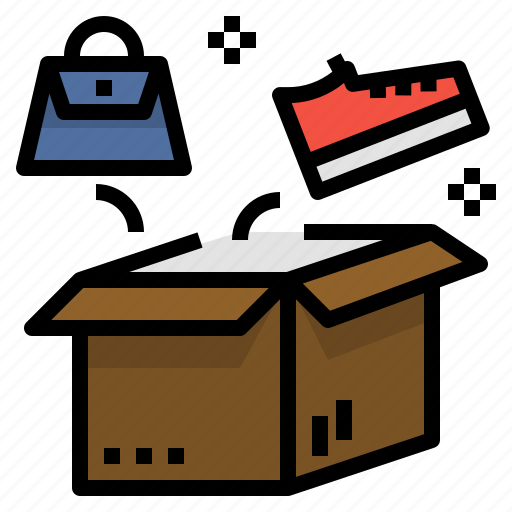 Delivery, open, parcel, product, shopping, unbox icon - Download on Iconfinder