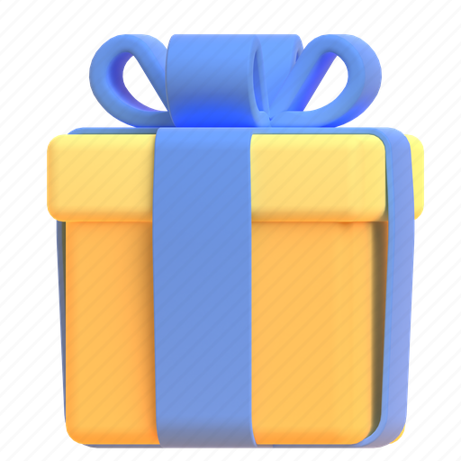 Gift, box 3D illustration - Download on Iconfinder