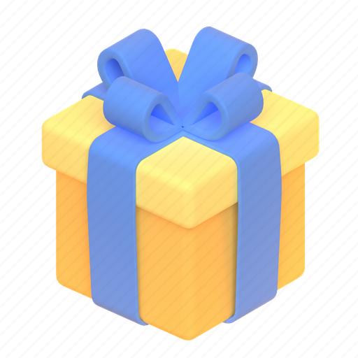 Gift, box, isometric 3D illustration - Download on Iconfinder