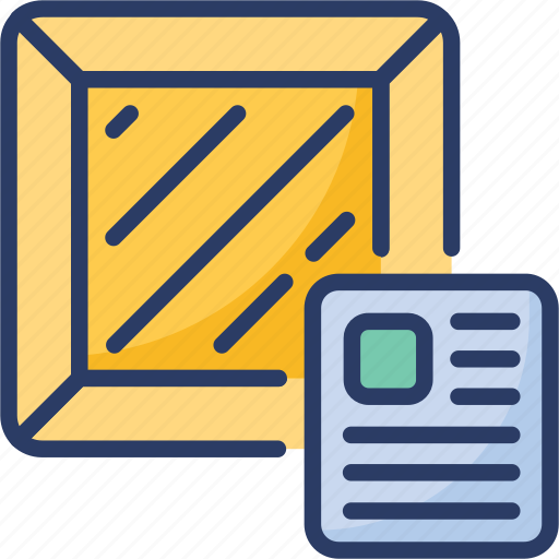 Bill, delivery, invoice, logistics, manifest, receipt, waybill icon - Download on Iconfinder
