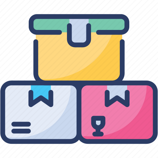 Cargo, commodities, container, goods, loading, merchandise, stock icon - Download on Iconfinder