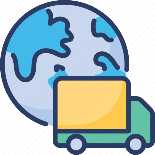 Delivery, global, international, logistic, shipping, transport, worldwide icon - Download on Iconfinder