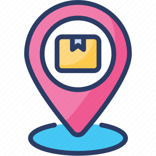 Address, delivery, destination, gps, location, map, marker icon - Download on Iconfinder