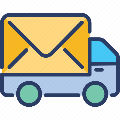 Cargo, delivery, distribution, mail, package, postal, truck icon - Download on Iconfinder