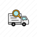 delivery, find, search, shipment, tracking, truck