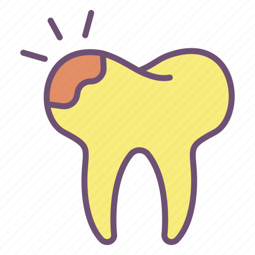 Decay, tooth, 1 icon - Download on Iconfinder on Iconfinder