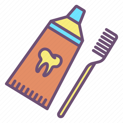 Toothpaste, brush icon - Download on Iconfinder