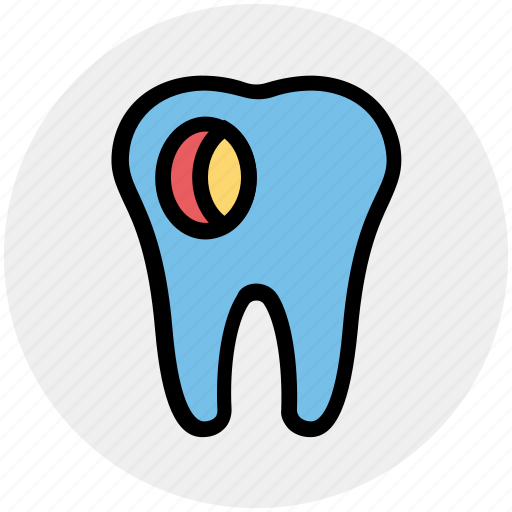 Caries, dental, dentist, health, hole, stomatology, tooth icon - Download on Iconfinder