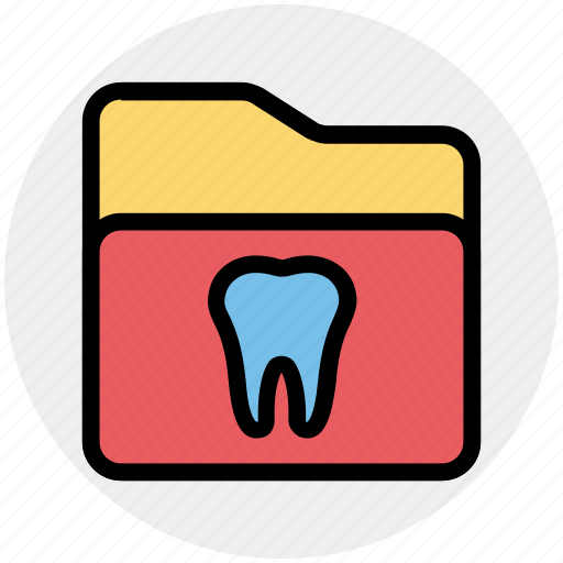 Dental, folder, healthcare, stomatology, teeth icon - Download on Iconfinder