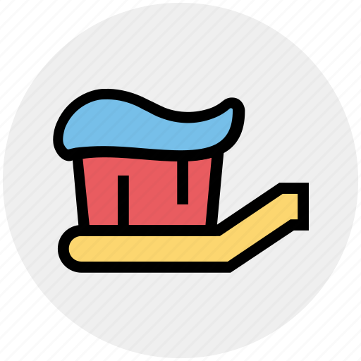 Brush, dental, hygiene, tooth paste and brush, toothbrush, toothpaste icon - Download on Iconfinder