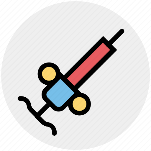 Healthcare, hypodermic, injecting, injection, syringe, vaccination, vaccine icon - Download on Iconfinder