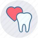 care, dental, heart, love, stomatology, tooth