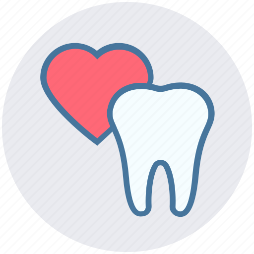 Care, dental, heart, love, stomatology, tooth icon - Download on Iconfinder