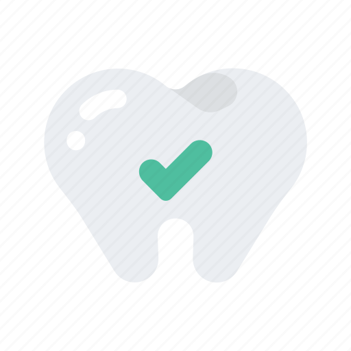 Approve, complete, dental, done, healthcare, medical, teeth icon - Download on Iconfinder