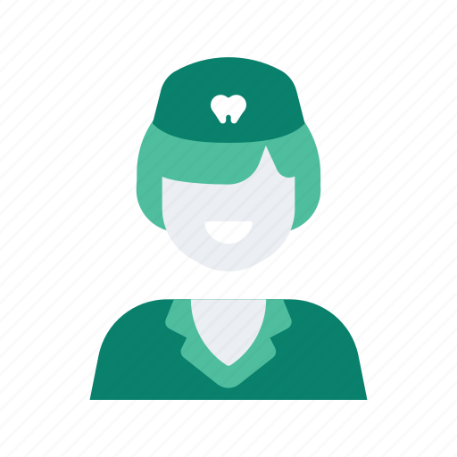 Dental, dentist, employee, healthcare, medical, teeth, woman icon - Download on Iconfinder