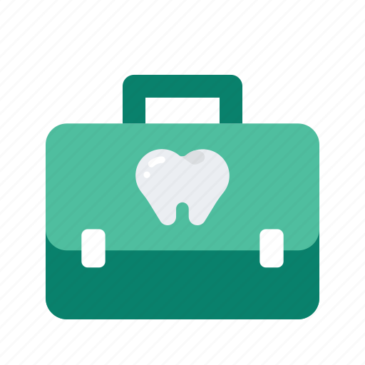 Briefcase, dental, dentist, healthcare, medical, suitcase, teeth icon - Download on Iconfinder