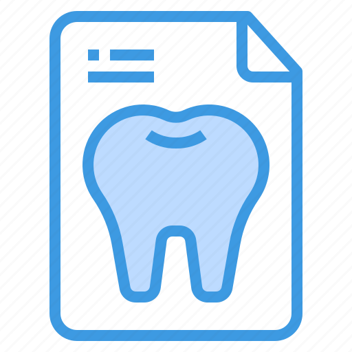 Dental, dentist, medical, report, tooth icon - Download on Iconfinder
