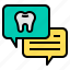 conversation, dental, dentist, medical, tooth 