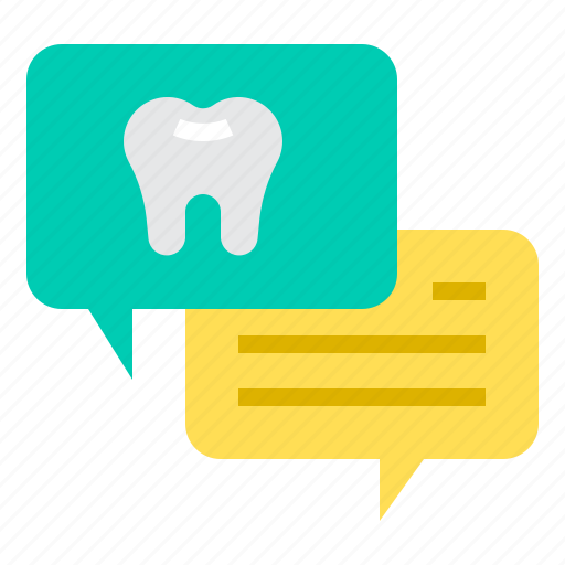 Conversation, dental, dentist, medical, tooth icon - Download on Iconfinder
