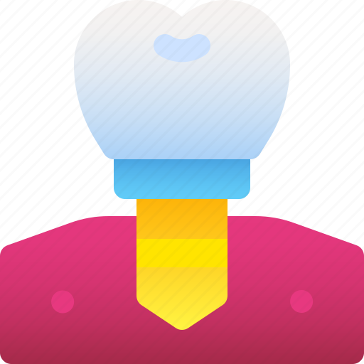 Implant, tooth, screw, molar, dentist icon - Download on Iconfinder