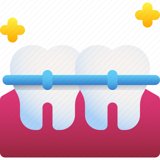 Brace, tooth, dentist, dental, orthodontic icon - Download on Iconfinder
